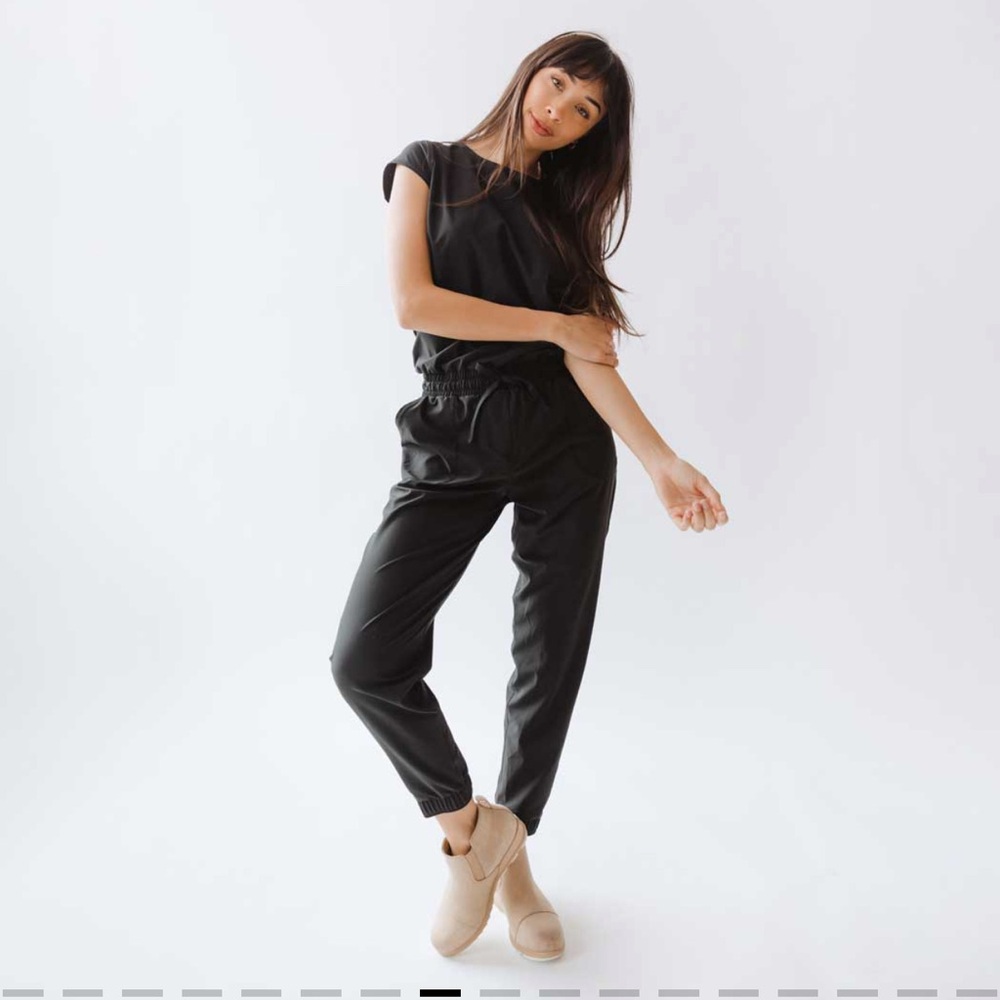 Albion Classic Black Jumpsuit - L